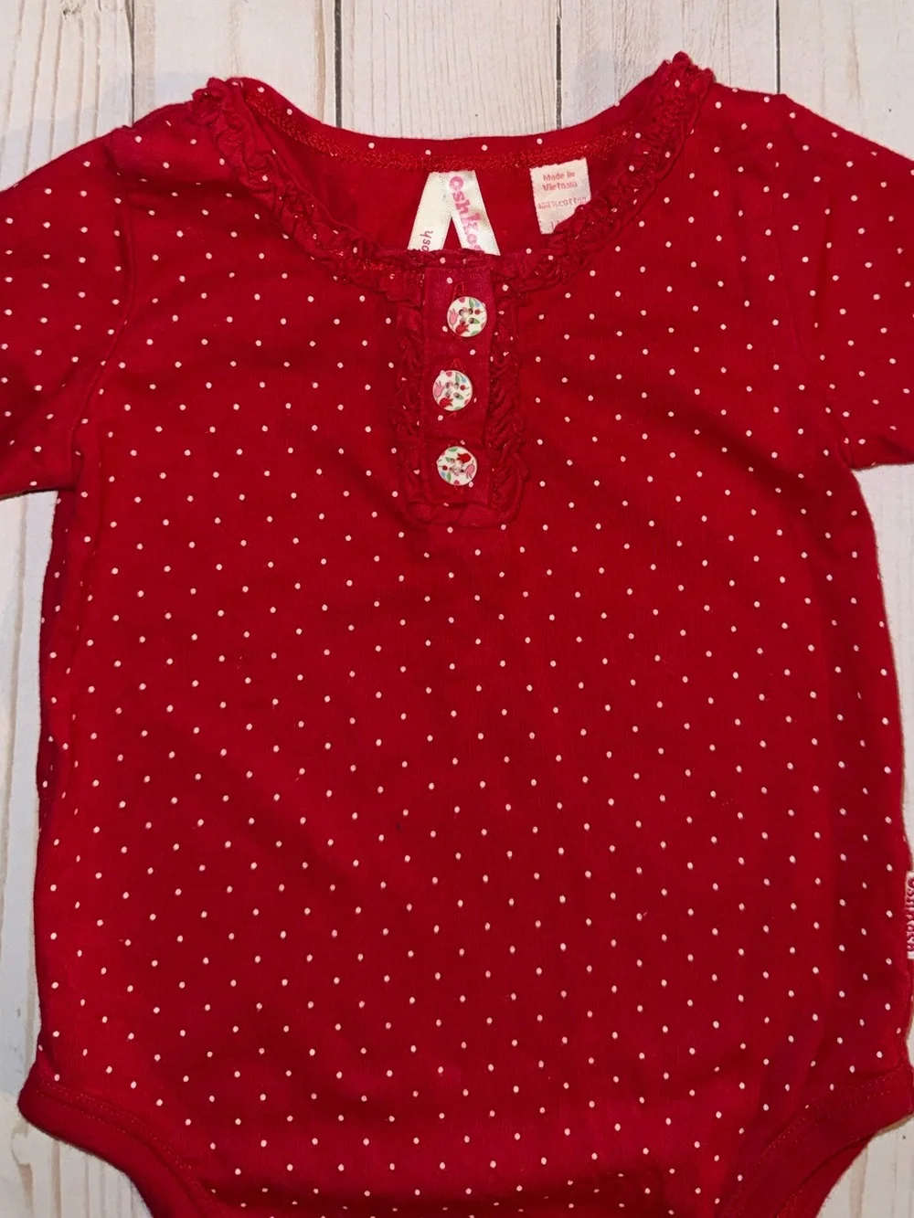 OshKosh B’gosh onesie